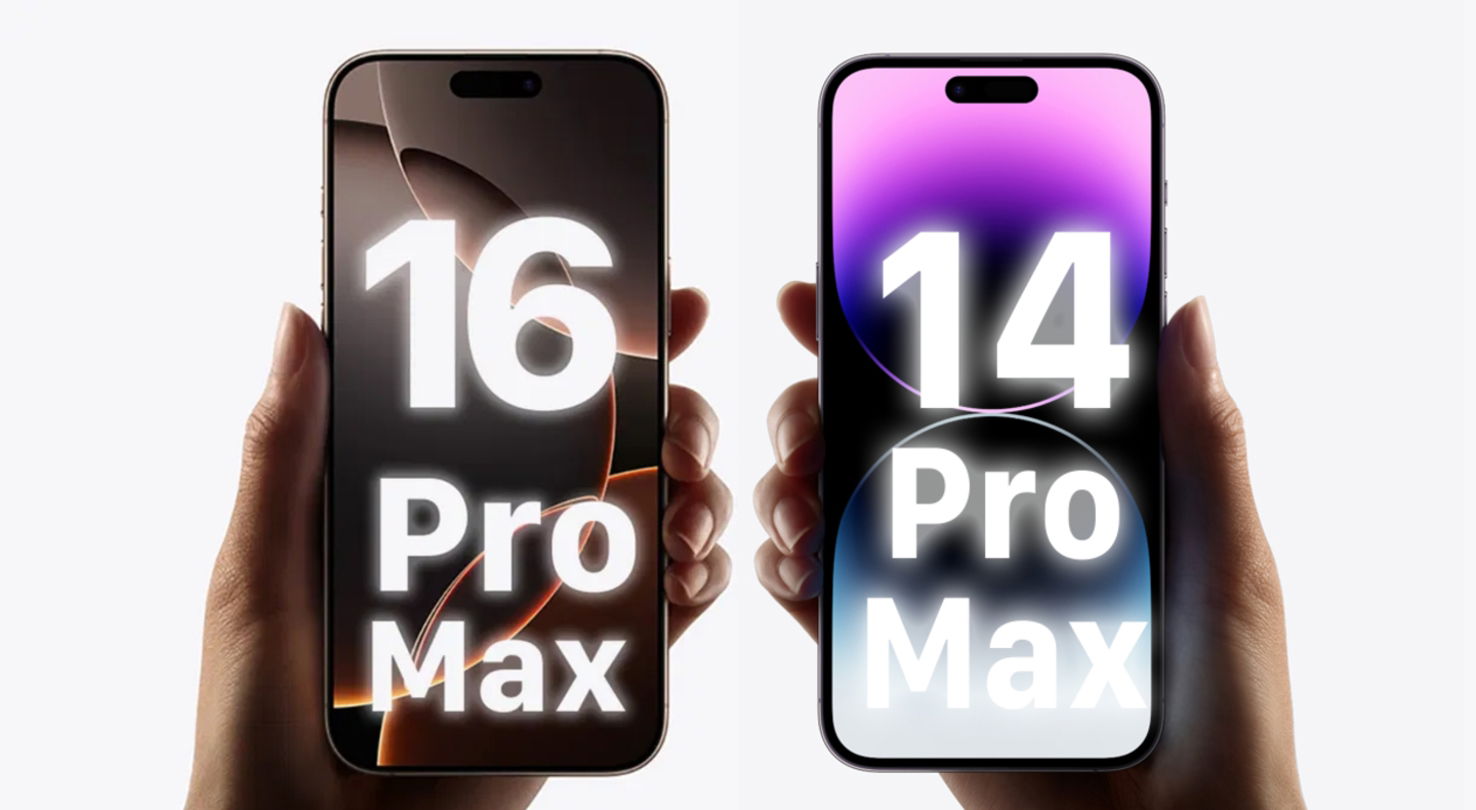 iPhone 16 Pro Max vs. iPhone 14 Pro Max: Vergleich mit all seinen Unterschieden und was sich ändert