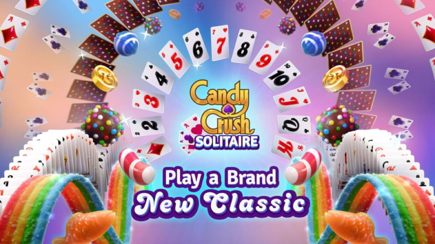 Candy Crush gibt sich mit ihrem neuen Spiel wieder her. Dies ist Candy Crush Solitaire