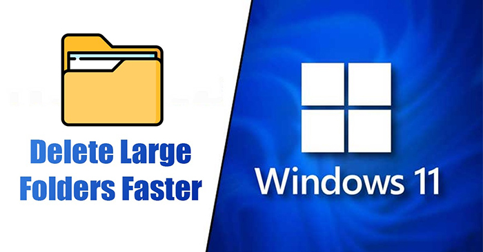 Anleitung zum schnellen Löschen großer Ordner unter Windows 11